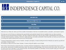 Tablet Screenshot of indcap.com